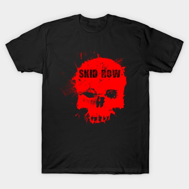 Skid Skull Splash T-Shirt by kelly.craft